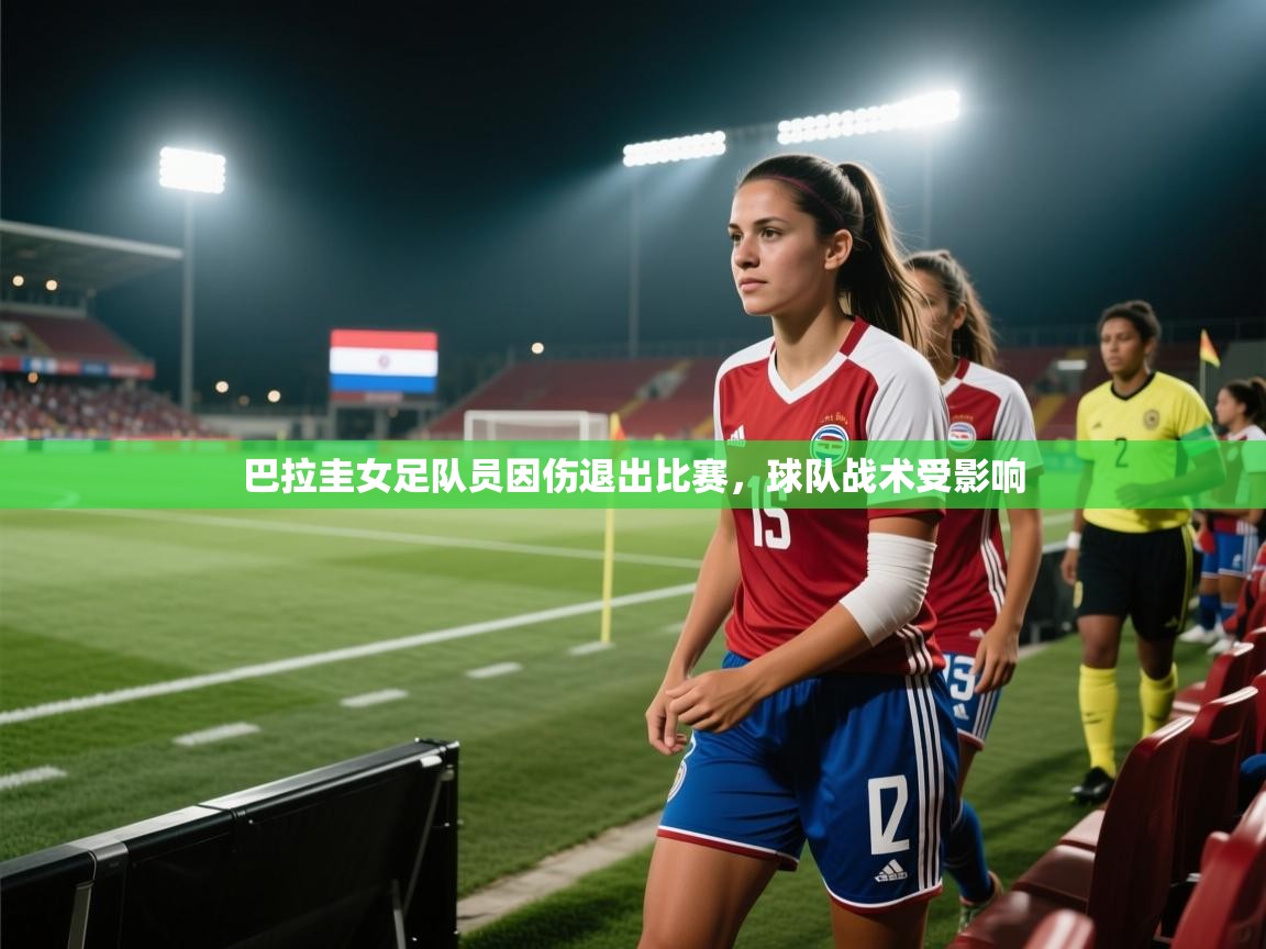 巴拉圭女足队员因伤退出比赛，球队战术受影响  第1张